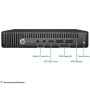 Comprar PC Reacondicionado Hp Elitedesk 800 G1 Mini I5-4590t 8GB 256GB M2 + 120GB SSD 2,5" Win 11 Pro Instalado - Ganga Electrón