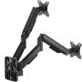 Soporte de Pared con Contrapeso para 2 Monitores o TV Aisens WT32TSR-479/ Giratorio/ Inclinable/ hasta 9kg