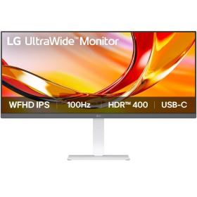 Monitor Profesional Ultrapanorámico LG 34BF550B-W 34'/ WFHD/ Multimedia/ Regulable en altura/ Blanco