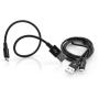 Verbatim USB-kabel USB 3.2 Gen1 USB-micro-A 1,00 m / 0,30 m