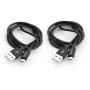 Verbatim 48874 Micro B USB Cable SYNC N Charge 100cm Black + Micro B USB Cable