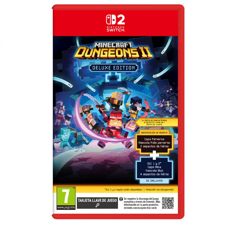 Comprar Nintendo Switch 2 - BEE Minecraft Dungeons 2 ESP - Ganga Electrónica