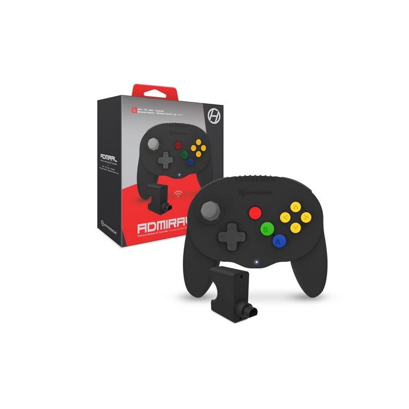 Comprar Hyperkin Admiral Negro Bluetooth Gamepad Analógico Nintendo Switch Lite, Android, MAC, Nintendo Switch, PC, iOS - Ganga 