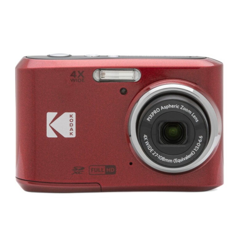 Comprar Kodak PIXPRO FZ45 1/2.3" Cámara compacta 16 MP CMOS 4608 x 3456 Pixeles Rojo - Ganga Electrónica
