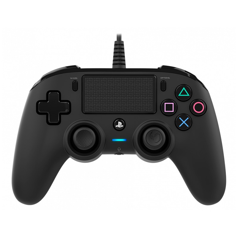 Comprar Nacon PS4OFCPADBLACK mando y volante Negro USB Gamepad Analógico/Digital PC, PlayStation 4 - Ganga Electrónica