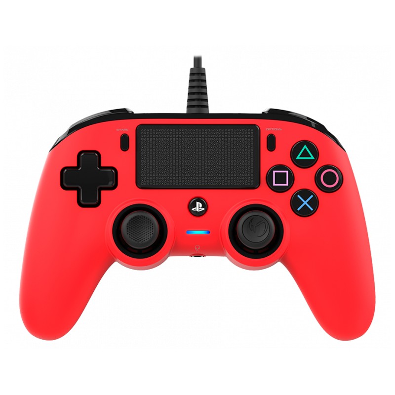 Comprar Nacon PS4OFCPADRED mando y volante Rojo USB Gamepad Analógico/Digital PC, PlayStation 4 - Ganga Electrónica