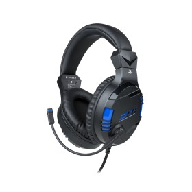 Comprar Nacon Bigben Interactive PS4OFHEADSETV3 auricular y casco Auriculares Alámbrico Diadema Juego Negro, Azul - Ganga Electr