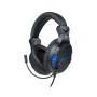 Comprar Nacon Bigben Interactive PS4OFHEADSETV3 auricular y casco Auriculares Alámbrico Diadema Juego Negro, Azul - Ganga Electr