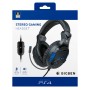 Comprar Nacon Bigben Interactive PS4OFHEADSETV3 auricular y casco Auriculares Alámbrico Diadema Juego Negro, Azul - Ganga Electr