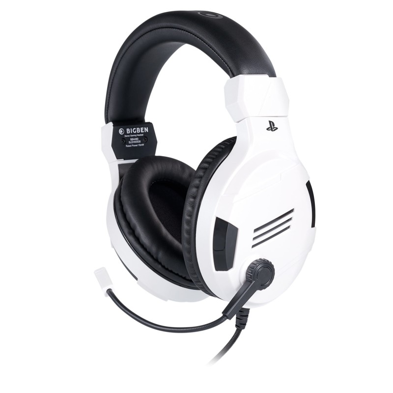 Comprar Nacon BIG BEN PS4OFHEADSETV3WHITE auricular y casco Auriculares Alámbrico Diadema Juego Negro, Blanco - Ganga Electrónic
