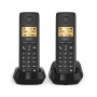 Comprar Gigaset BASIC 100 DUO Teléfono DECT/analógico Identificador de llamadas Negro - Ganga Electrónica
