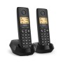 Comprar Gigaset BASIC 100 DUO Teléfono DECT/analógico Identificador de llamadas Negro - Ganga Electrónica
