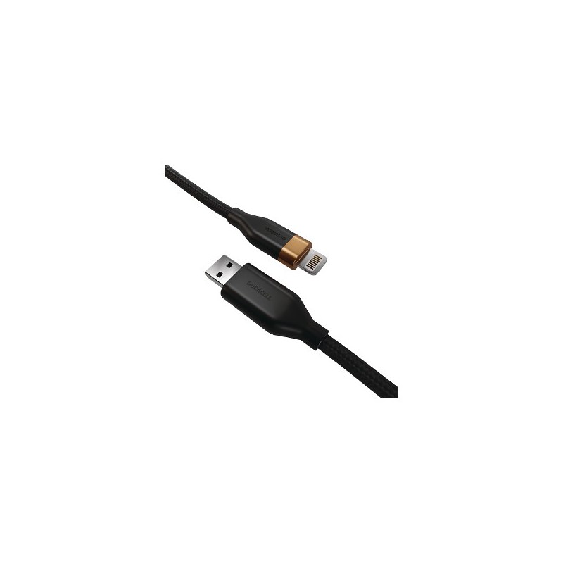 Comprar Duracell DRU5022A cable de conector Lightning 2 m Negro - Ganga Electrónica