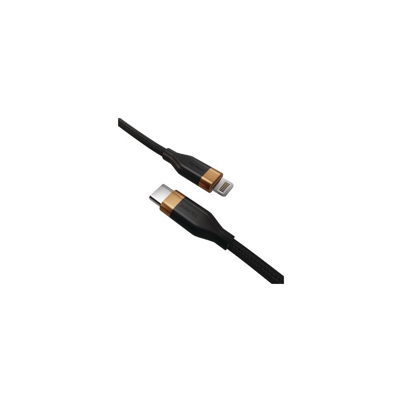 Comprar Duracell DRU5024A cable de conector Lightning 2 m Negro - Ganga Electrónica