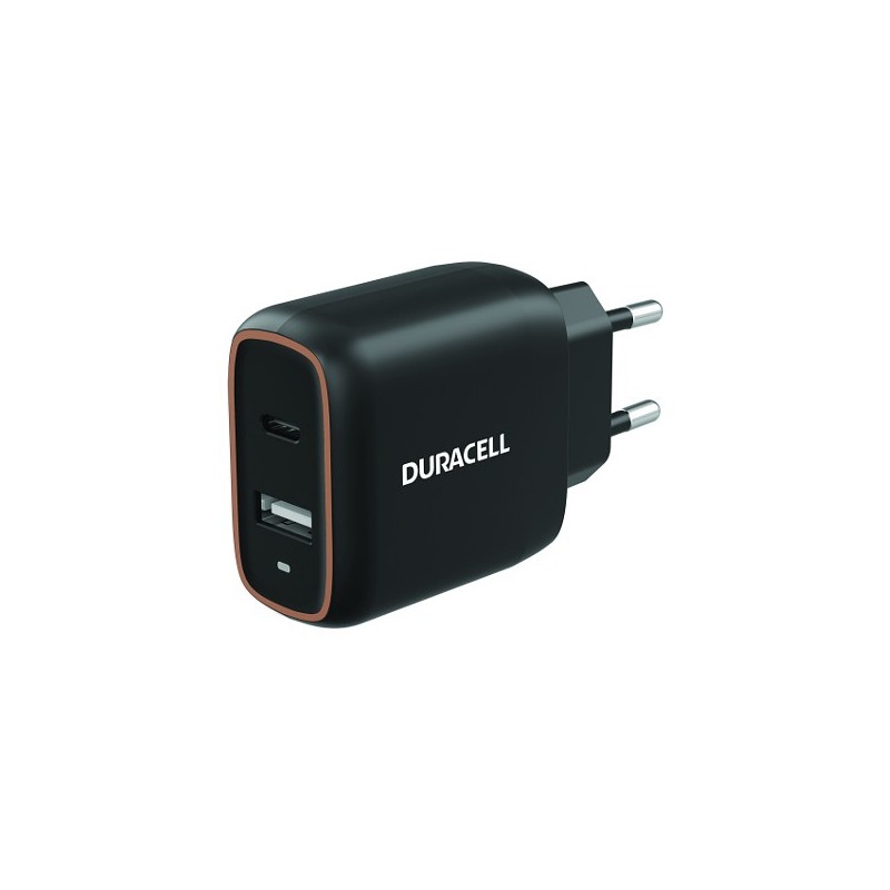 Comprar Duracell DRACUSB19-EU cargador de dispositivo móvil Smartphone, Tableta Negro Corriente alterna Interior - Ganga Electró