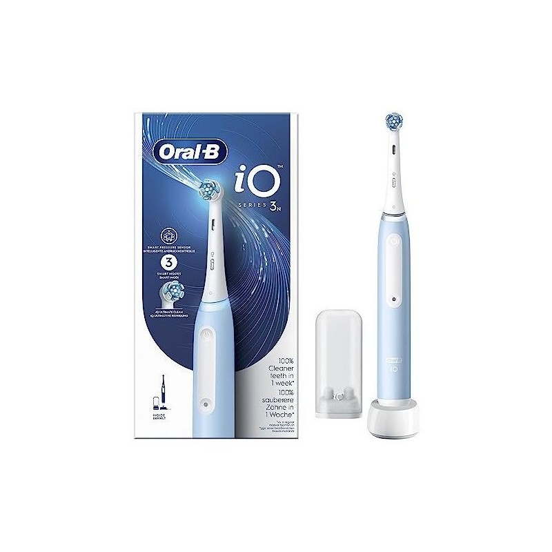 Comprar Oral-B Braun iO Series 3N Adulto Cepillo dental vibratorio Azul claro, Blanco - Ganga Electrónica