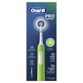 Comprar Oral-B Junior 8006540743027 cepillo eléctrico para dientes Niño Cepillo dental giratorio Verde - Ganga Electrónica