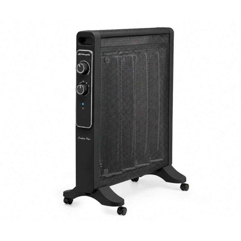 Comprar Orbegozo RMN 2031 Negro - Radiador de mica 2000W - 2 niveles de calor - Ganga Electrónica
