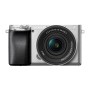 Comprar Sony Alpha 6100 Plata - Cuerpo de cámara + objetivo zoom motorizado de 16-50 mm - Ganga Electrónica