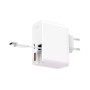Comprar Ksix Bcd65wb01 Blanco - Cargador ultrarrápido 65W con USB-C power delivery - Ganga Electrónica