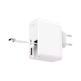 Comprar Ksix Bcd65wb01 Blanco - Cargador ultrarrápido 65W con USB-C power delivery - Ganga Electrónica
