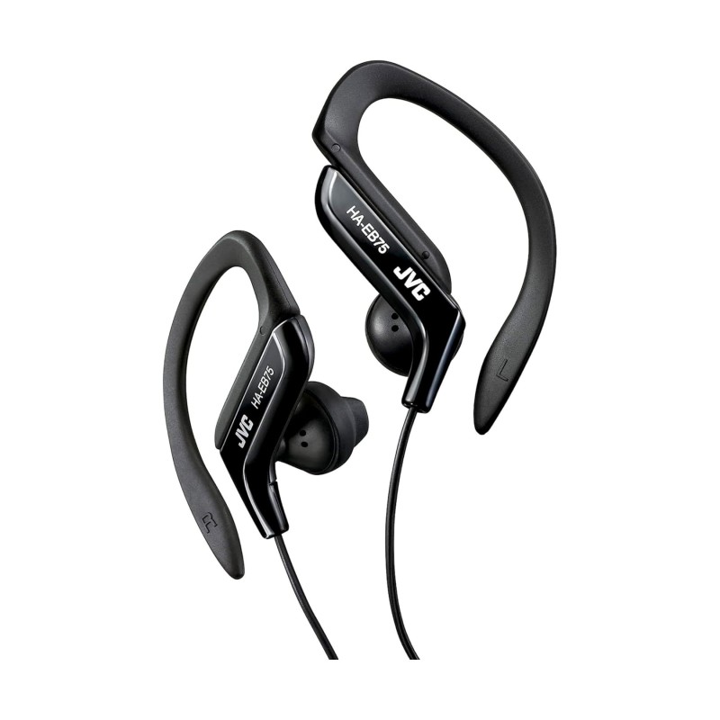 Comprar JVC HA-EB75 Negro - Auriculares deportivos con gancho de sujeción ajustable - Ganga Electrónica