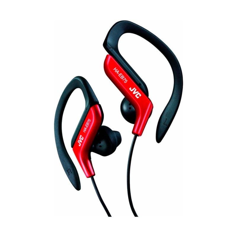Comprar JVC HA-EB75 Rojo - Auriculares deportivos con gancho de sujeción ajustable - Ganga Electrónica