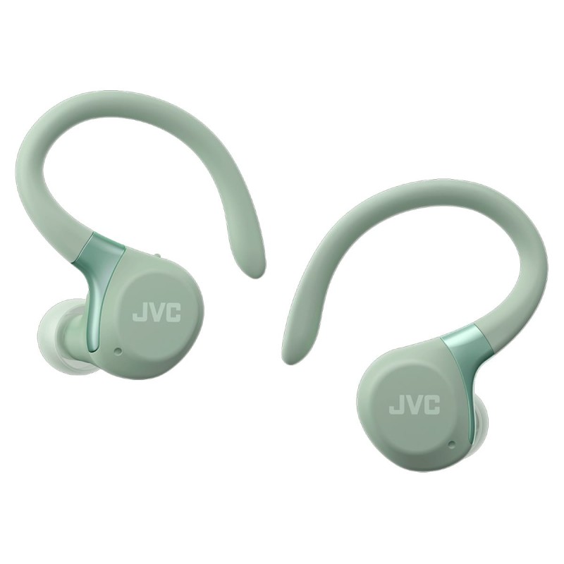 Comprar JVC HA-EC75T Green/ Auriculares Deportivos Inalámbricos con Cancelación Activa del Ruido - Ganga Electrónica