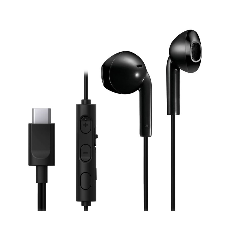 Comprar JVC HA-FR17UC Negro - Auriculares de tipo botón con USB-C - Ganga Electrónica