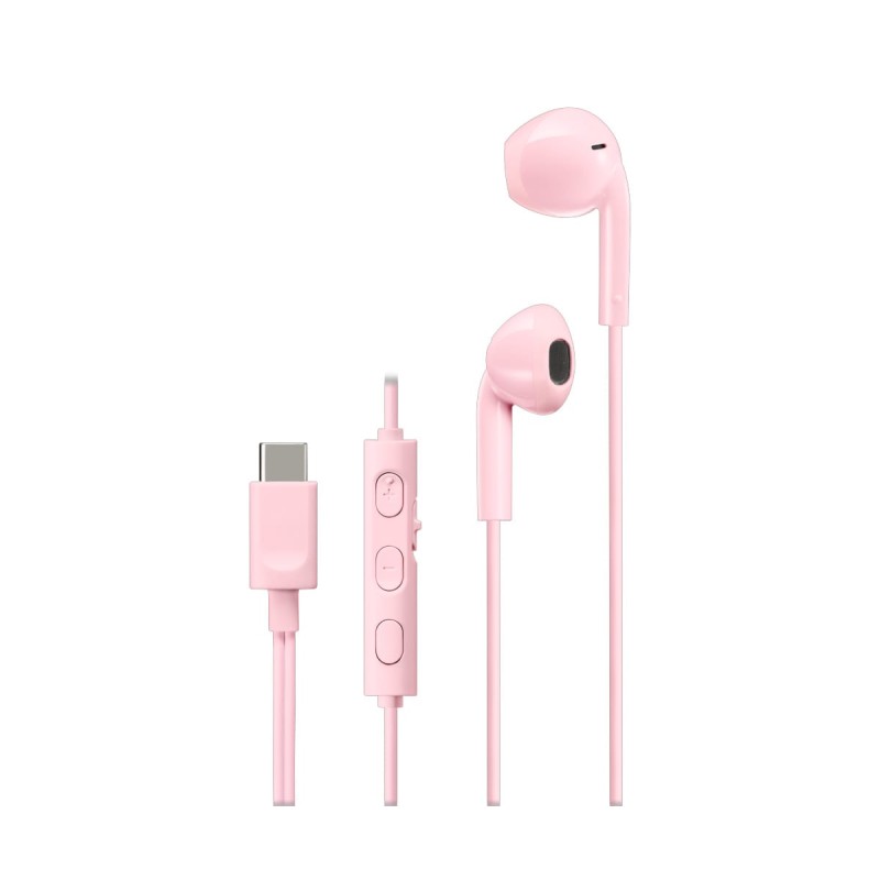 Comprar JVC HA-FR17UC Rosa - Auriculares de tipo botón con USB-C - Ganga Electrónica