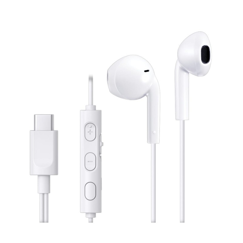 Comprar JVC HA-FR17UC Blanco - Auriculares de tipo botón con USB-C - Ganga Electrónica