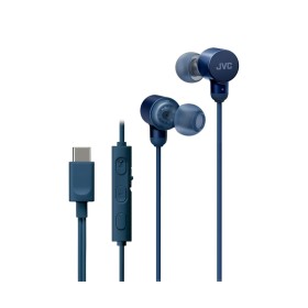 Comprar JVC HA-FR29UC Azul - Auriculares con cable USB-C micrófono y mando a distancia - Ganga Electrónica
