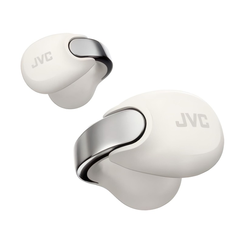 Comprar JVC NP1T Blanco - Auriculares inalámbricos abiertos tipo piercing - Ganga Electrónica