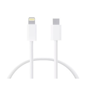 Comprar Ksix Contact Lcl2001clb Blanco - Cable de carga y datos USB-C a lightning - Power delivery - Ganga Electrónica