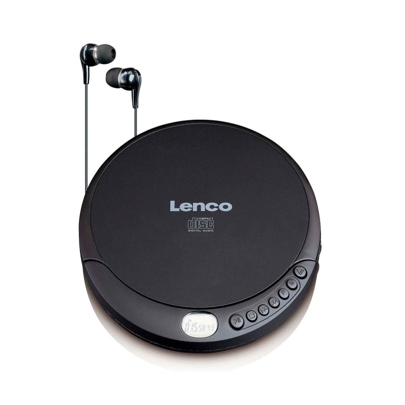 Comprar Lenco CD-010 Negro - Reproductor de CD portátil - Ganga Electrónica