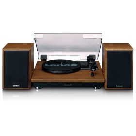 Comprar Lenco LS-100WD Madera - Tocadiscos con 2 altavoces externos - Ganga Electrónica