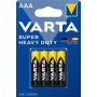 Comprar Pilas Varta Superlife R03 Aaa Zinc Carbon Pack 4 - Ganga Electrónica