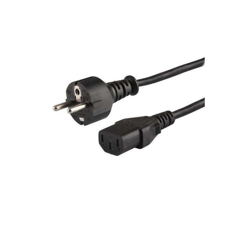 Comprar Generico Cable De Alimentacion Schuko C13 1.20m Negro Chuco - Ganga Electrónica