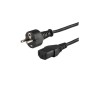 Comprar Generico Cable De Alimentacion Schuko C13 1.20m Negro Chuco - Ganga Electrónica