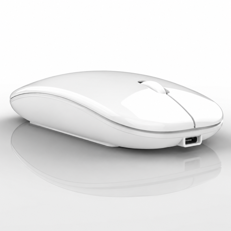 Comprar Generico Raton Inalámbrico Recargable 2 En 1 Bluetooth + Usb 2.4g 1600 Dpi Ergonómico Blanco - Ganga Electrónica
