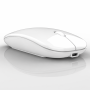 Comprar Generico Raton Inalámbrico Recargable 2 En 1 Bluetooth + Usb 2.4g 1600 Dpi Ergonómico Blanco - Ganga Electrónica