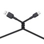 Comprar Aukey Cb-Nac1 Cable Usb-C Type-C Power Delivery Pd 60w 3a 1m Nylon Negro - Ganga Electrónica