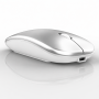 Comprar Generico Raton Inalámbrico Recargable 2 En 1 Bluetooth + Usb 2.4g 1600 Dpi Ergonómico Plata - Ganga Electrónica