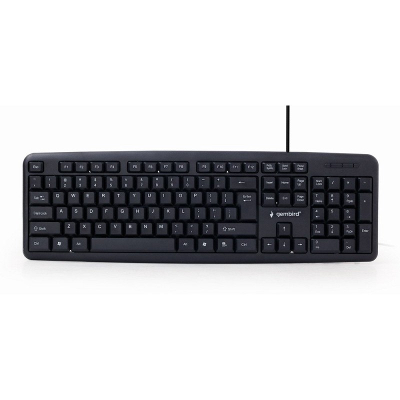 Comprar Gembird Español Teclado Usb Negro Kb-U-103-Es - Ganga Electrónica