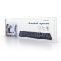 Comprar Gembird Español Teclado Usb Negro Kb-U-103-Es - Ganga Electrónica
