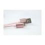 Comprar Eightt Cable Usb A Lightning Metal Flex Nilon Rosa 1m Trenzado - Ganga Electrónica