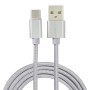 Comprar Eightt Cable Usb A Usb-C Metal Flex. 1 M Nilon Trenzado Plata - Ganga Electrónica