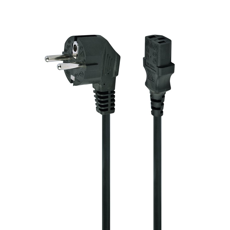 Comprar Cable Alimentacion Gembird C13 1m Negro Pc-186-1m - Ganga Electrónica