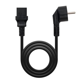 Comprar Nanocable Cable De Alimentacion Cpu - Shucko Cee7 Macho A C-13 Hembra 1.50m - Negro - Ganga Electrónica