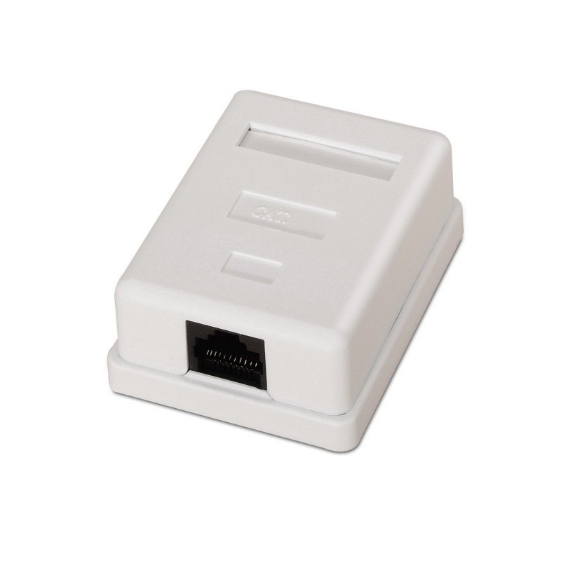 Comprar Aisens Roseta De Superficie Rj45 Cat.6 Utp 1 Toma - Blanco - Ganga Electrónica